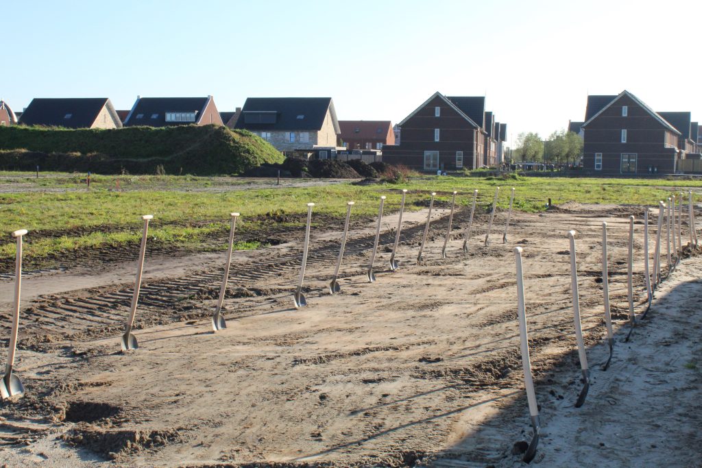 Start Bouw 24 Woningen Rengerswetering Eiland 4 Bunschoten Spakenburg